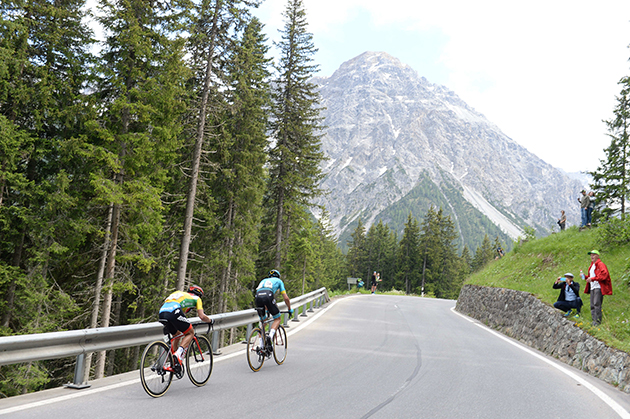 Jakob Fuglsang & Richie Porte